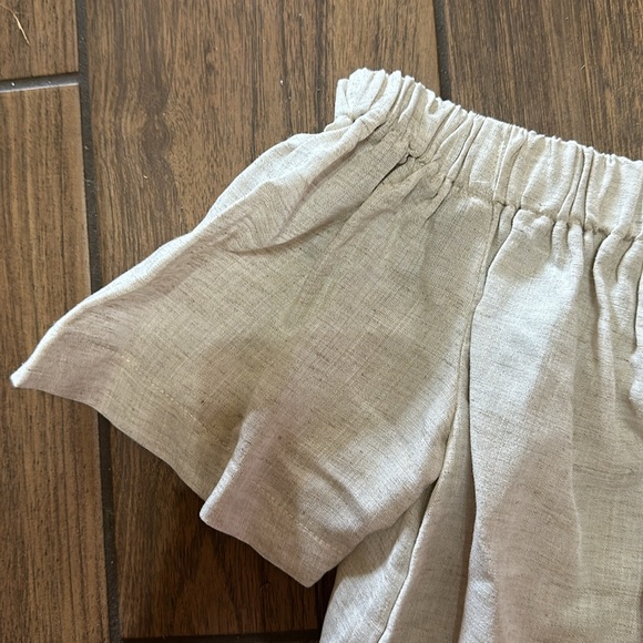 Primark size 6 cream linen style off the shoulder romantic top new with out tags - Picture 3 of 3